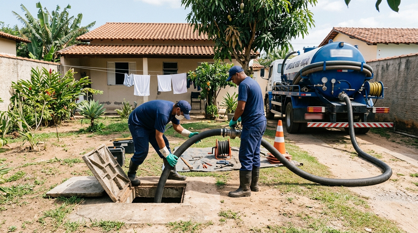 Manutenção de Fossa em Porto Velho‑RO